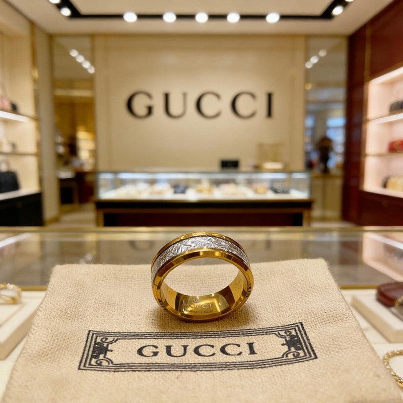 18K Gucci Anger Forest Gold Ring