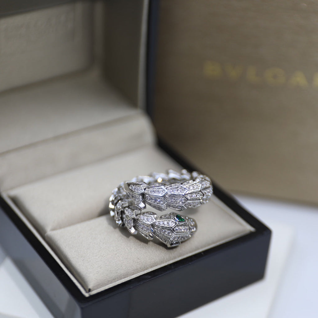 18K BVLGARI BV Serpenti Tubolari Ring
