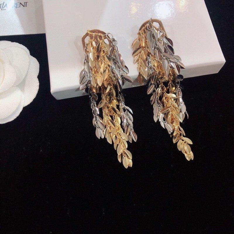 18K YSL Gold Earrings