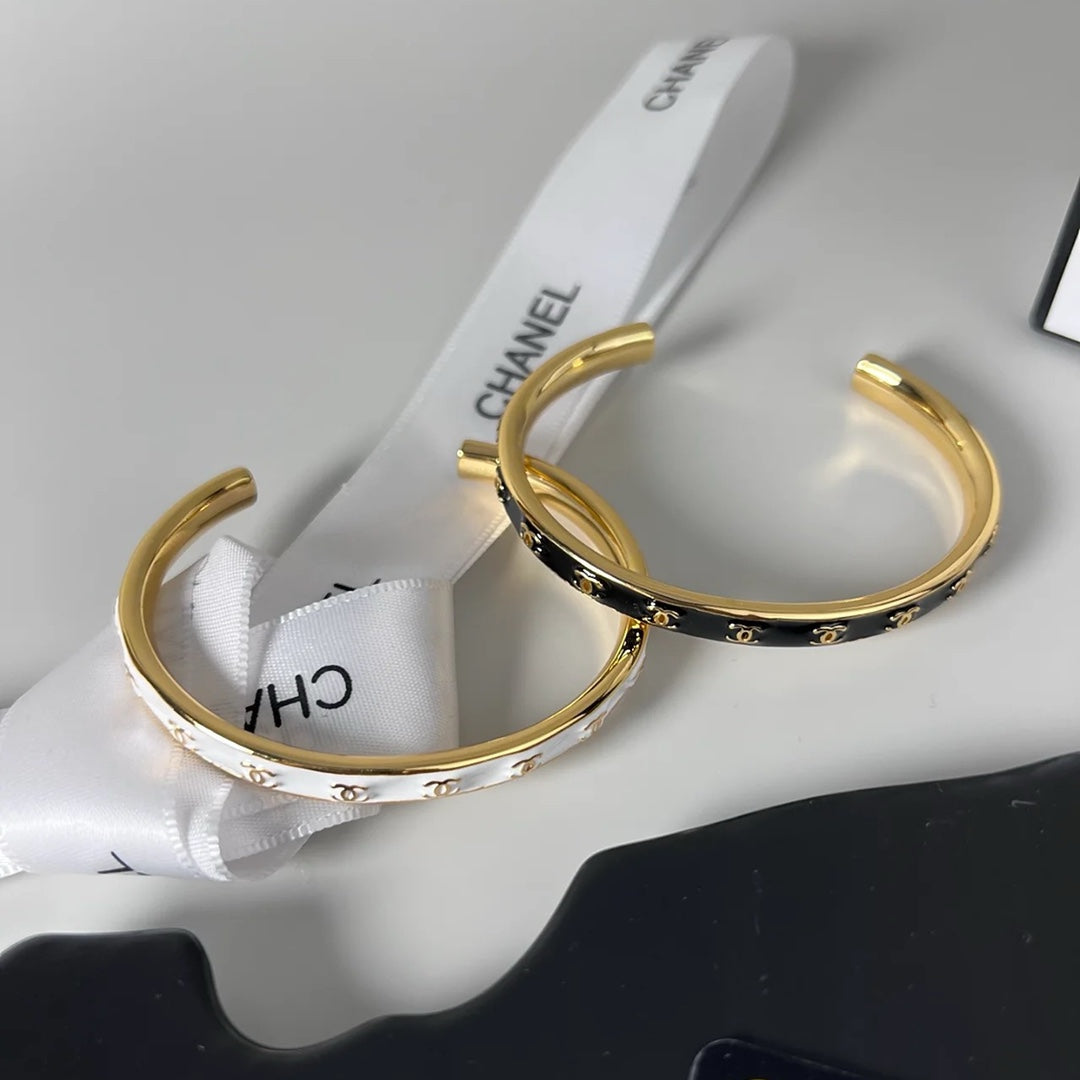 18K Chanel Open Cuff Bracelet