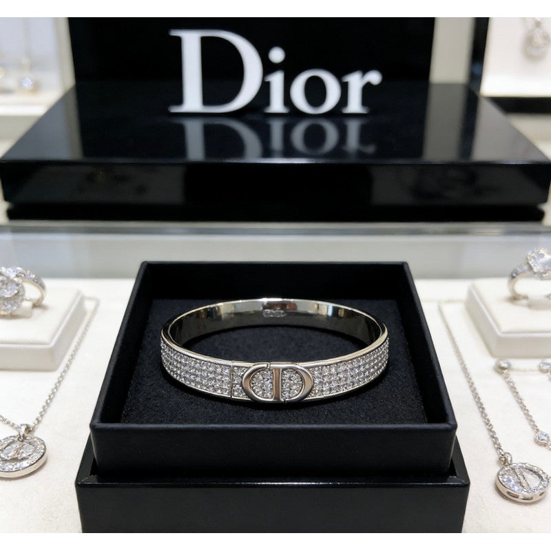 18K Dior Diamond Gold Bracelet