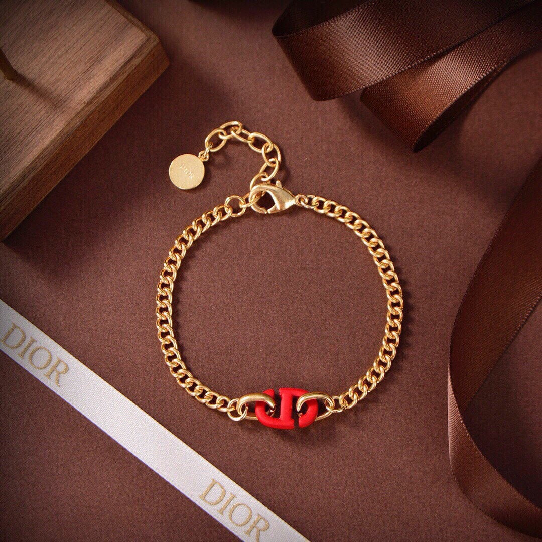 18K Dior Fuchsia Bracelet
