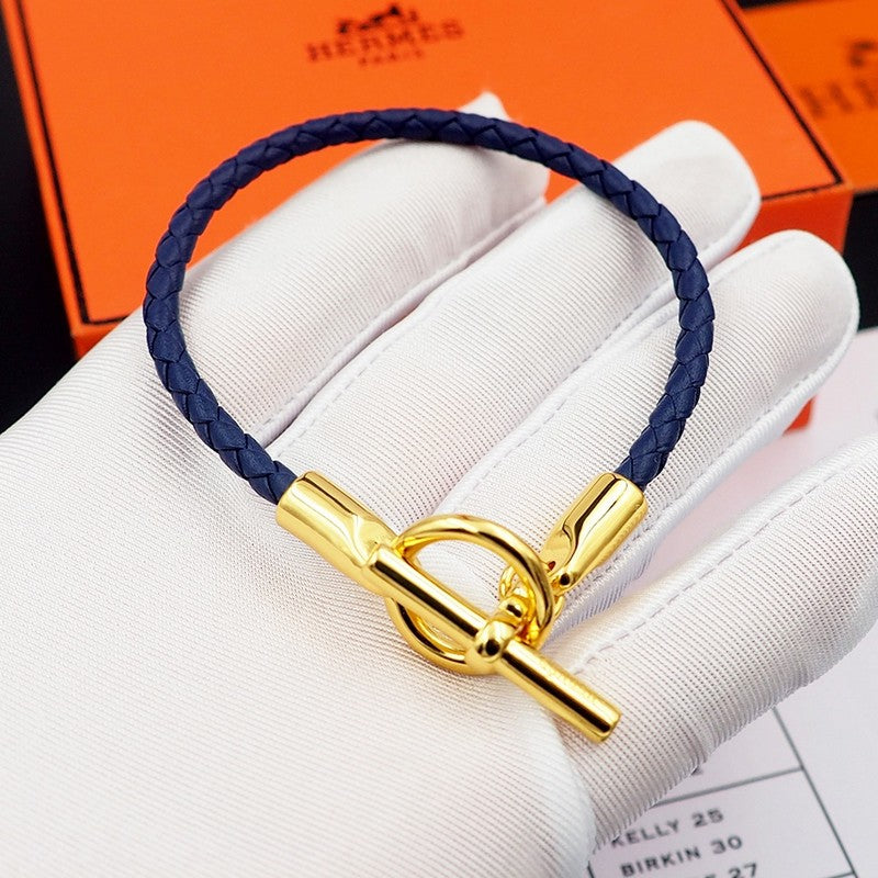 18K Black Glenan Hermes Bracelet
