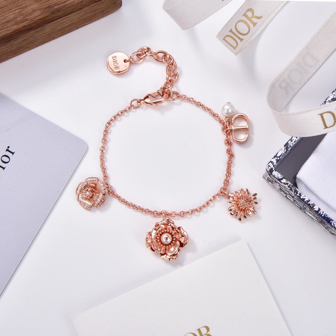 18K Dior D-Millefiori Bracelet
