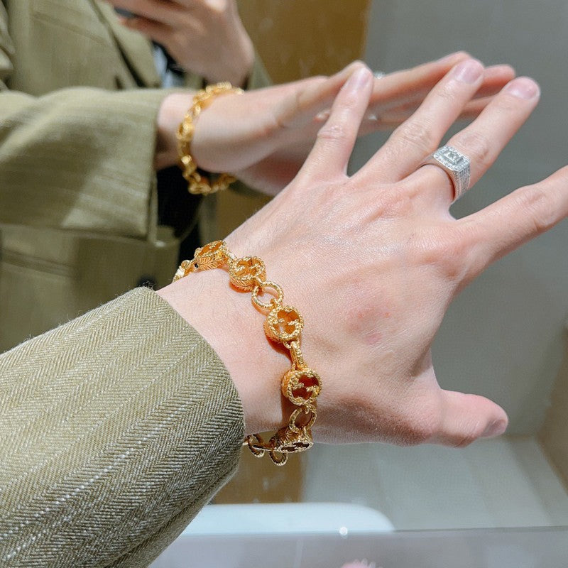 18K Gucci Chain Bracelet