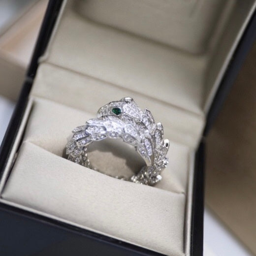 18K BVLGARI BV Serpenti Tubolari Ring