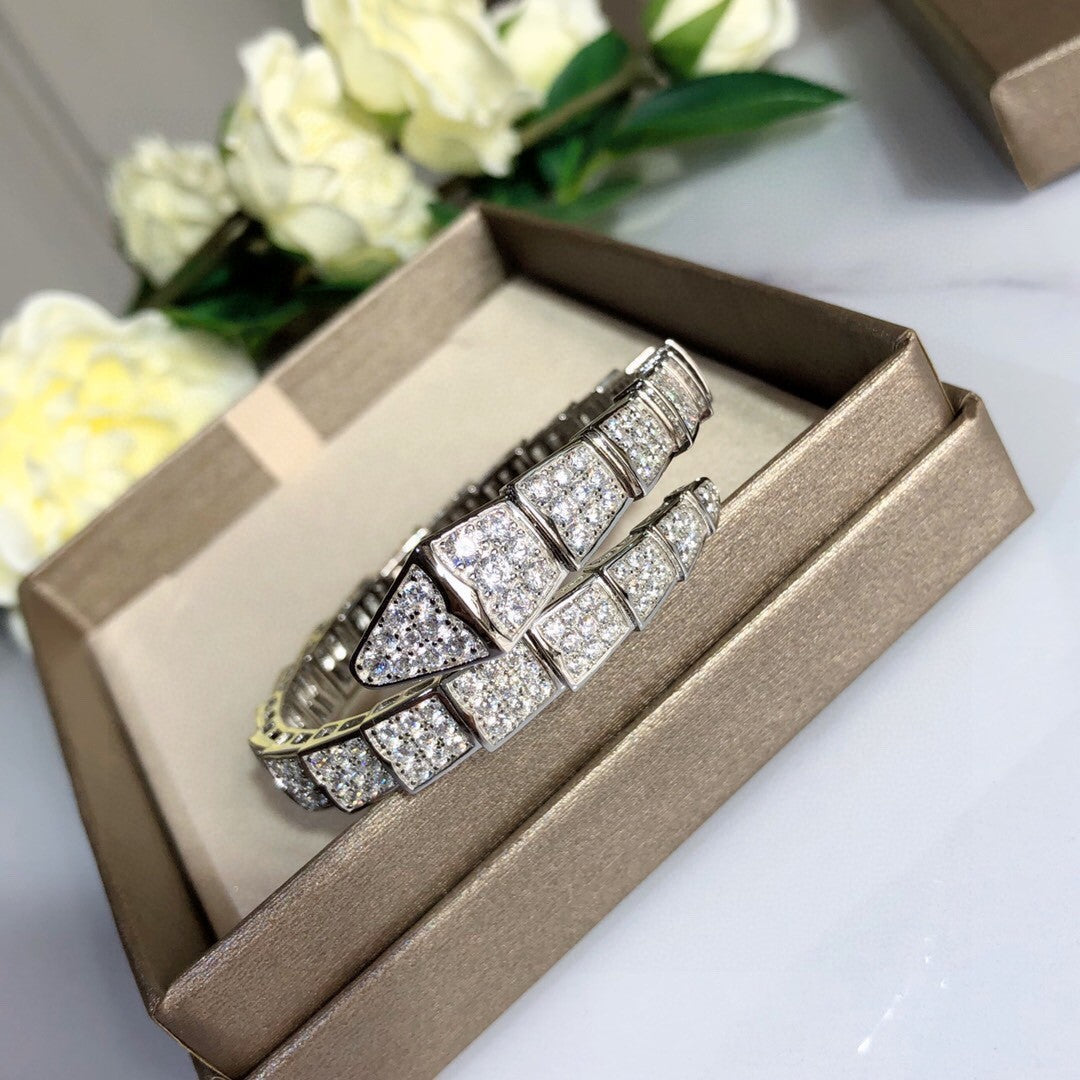 18K BVLGARI BV Serpenti Viper Bracelet