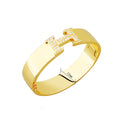 18K Clic Hermes Diamond Bracelet