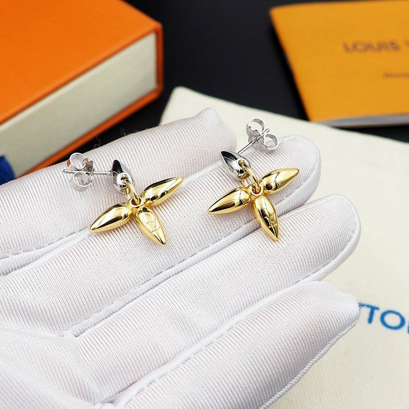 18K Louis Vuitton Louisette Earrings