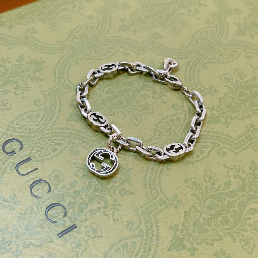 Gucci Interlocking G Pendant Bracelet