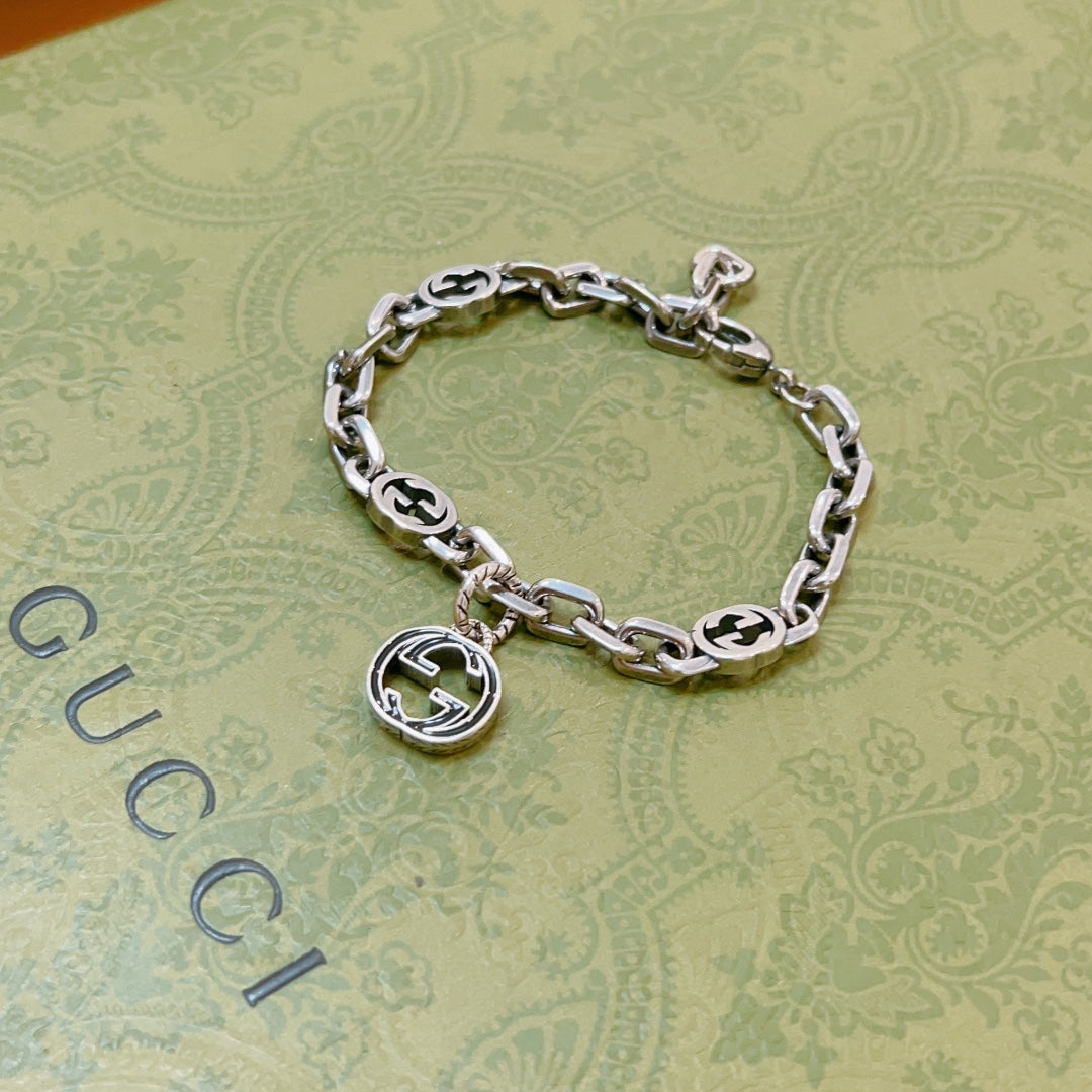 Gucci Interlocking G Pendant Bracelet