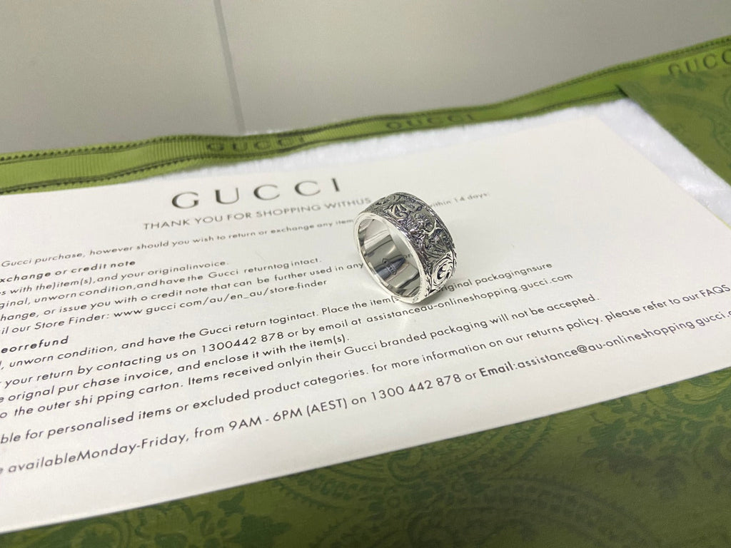 Gucci Feline Head Ring