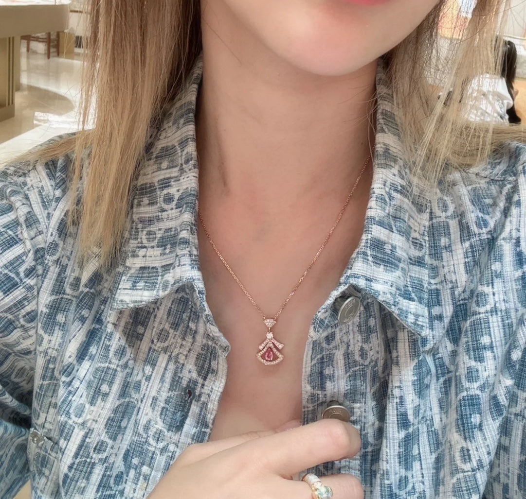 18K BVLGARI Divas' Dream Diamonds Necklace