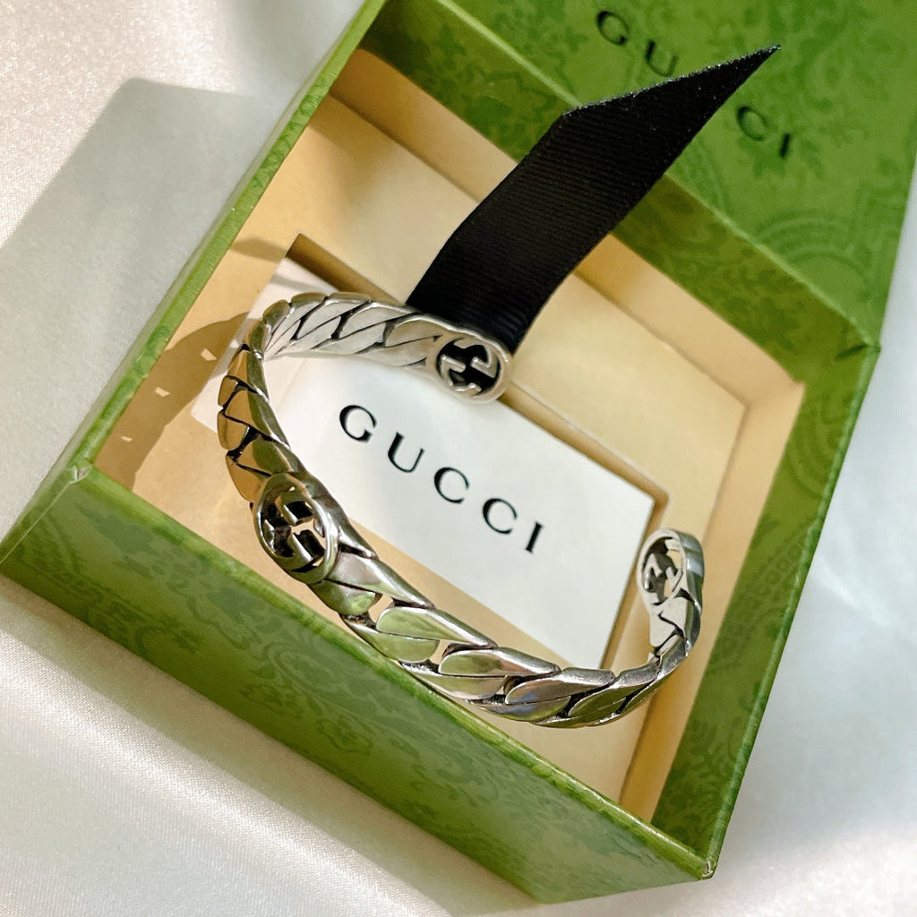 Gucci Interlocking G Rigid Bracelet