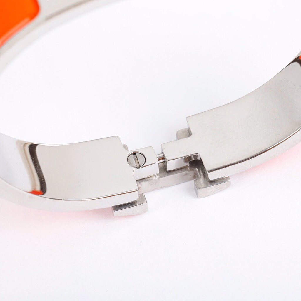 18K Clic Hermes Orange Bracelet