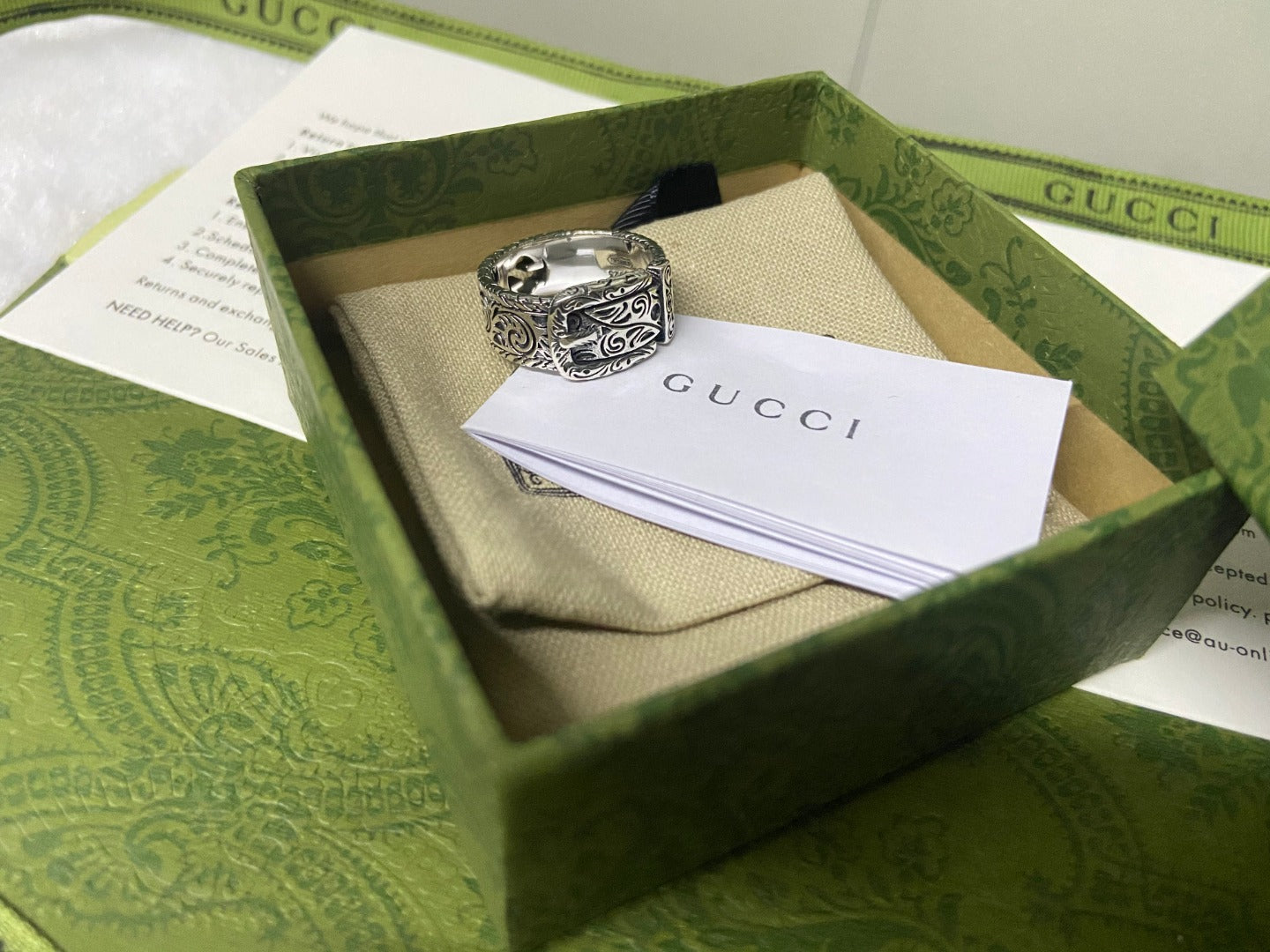 Gucci Garden Gatto Ring