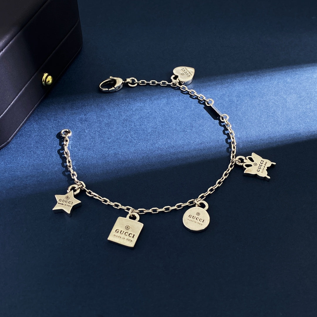 18K Gucci Letter Bracelet