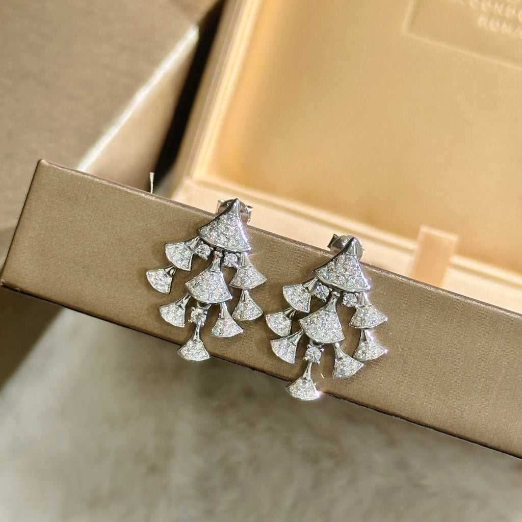 18K BVLGARI Divas' Dream Diamonds Earrings