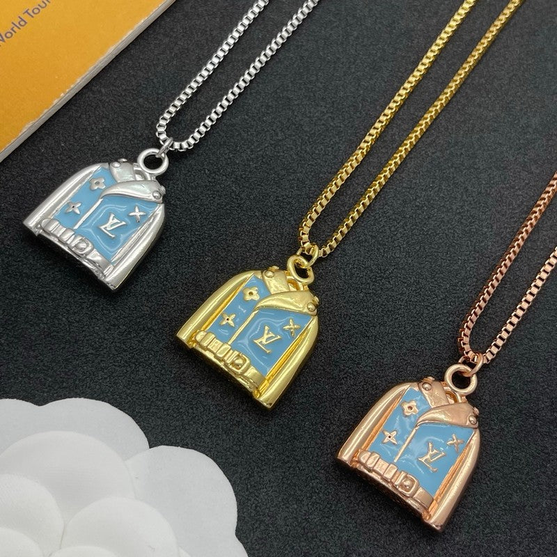 18K Louis Vuitton Dress Gold Necklace
