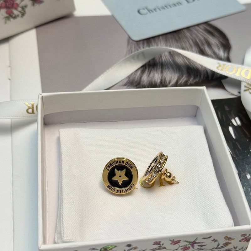 18K Dior Night Code Earrings