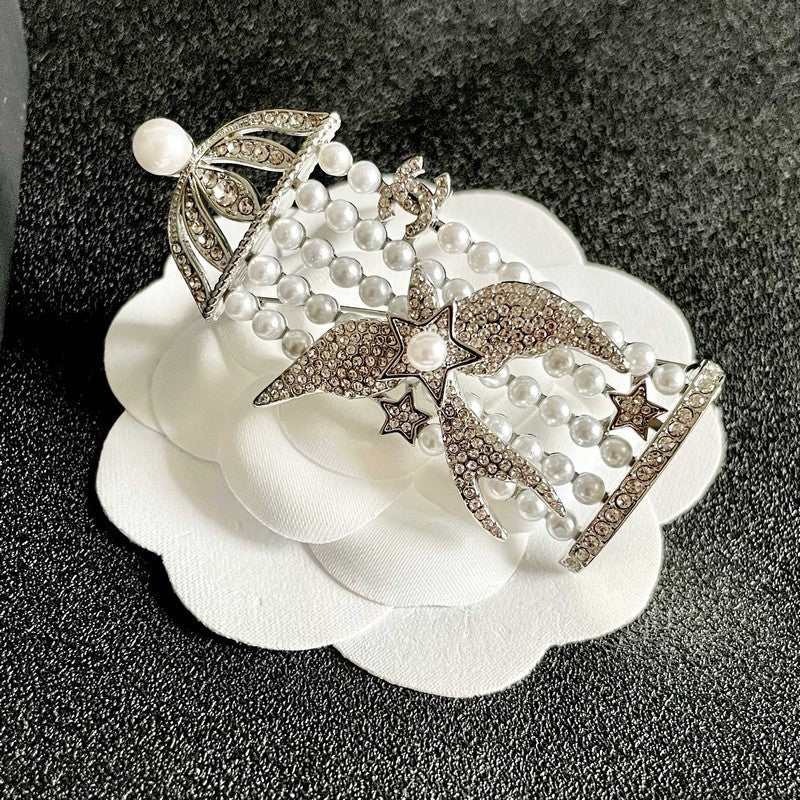 18K Chanel Birdcage Diamond Brooch
