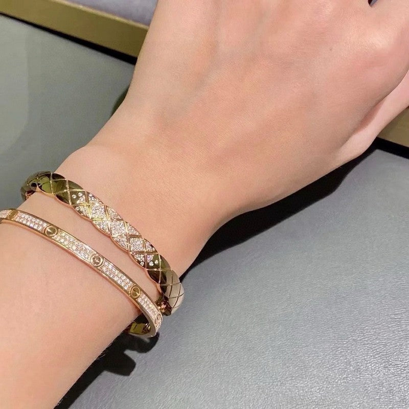 18K Chanel Coco Crush Diamond Bracelet