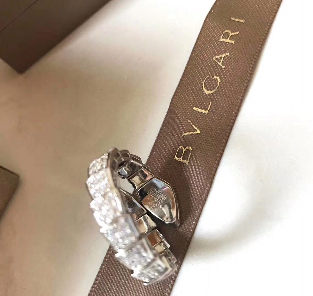 18K BVLGARI BV Serpenti Viper Ring