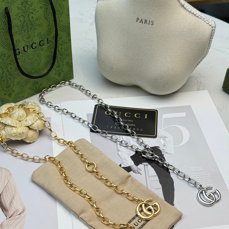 18K Gucci Gold Chain Necklace
