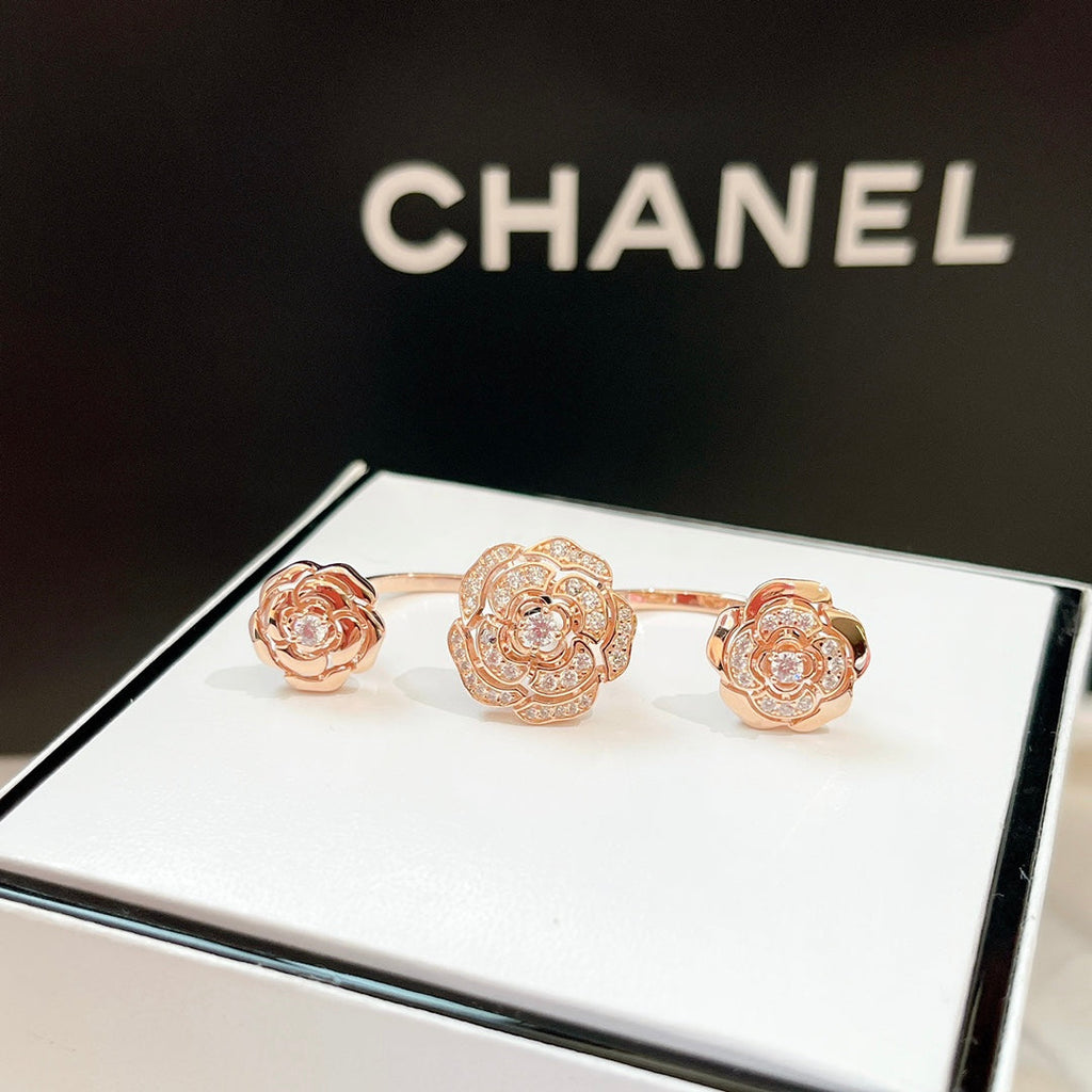 18K Chanel Extrait De Cam隆搂|lia Transformable Ring