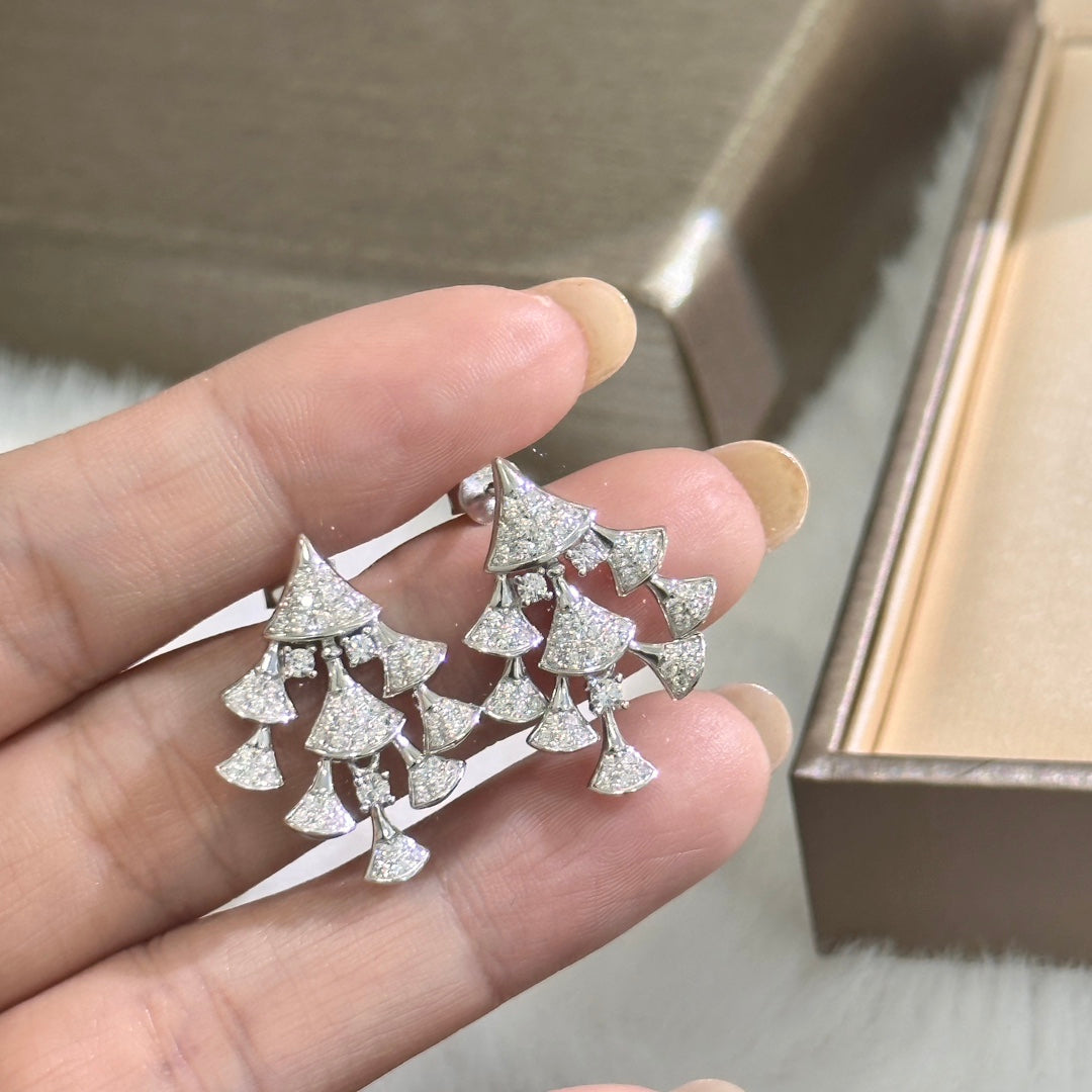 18K BVLGARI Divas' Dream Diamonds Earrings
