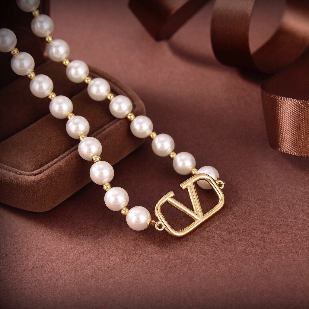 18K Valentino Garavani VLogo Signature Necklace