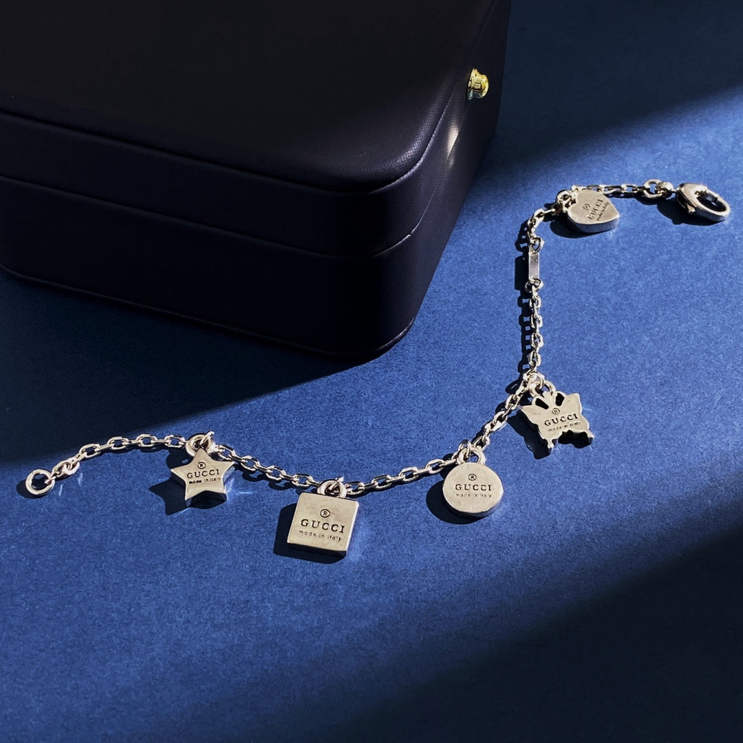 18K Gucci Letter Bracelet