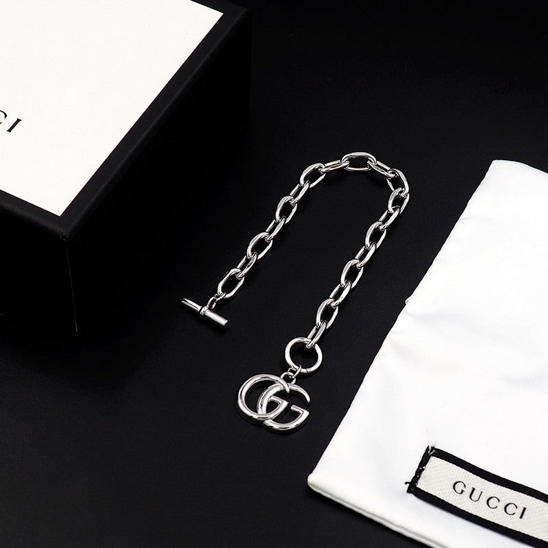 18K Gucci Interlocking G Gold Bracelet