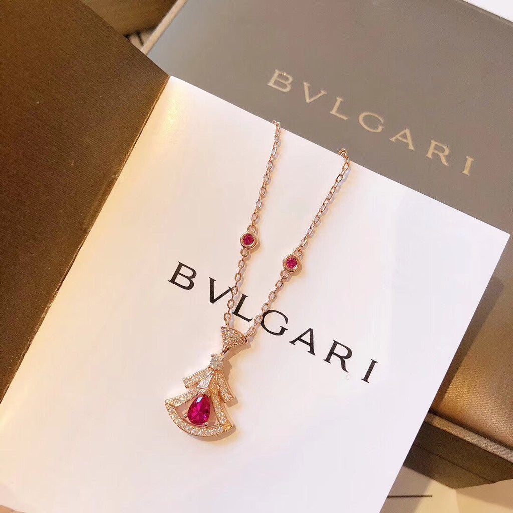 18K BVLGARI Divas' Dream Diamond Necklace