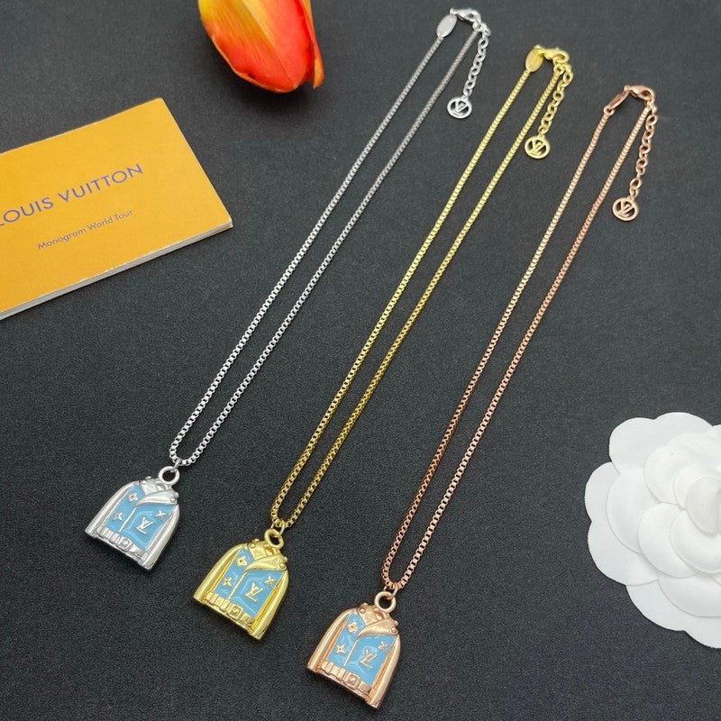 18K Louis Vuitton Dress Gold Necklace