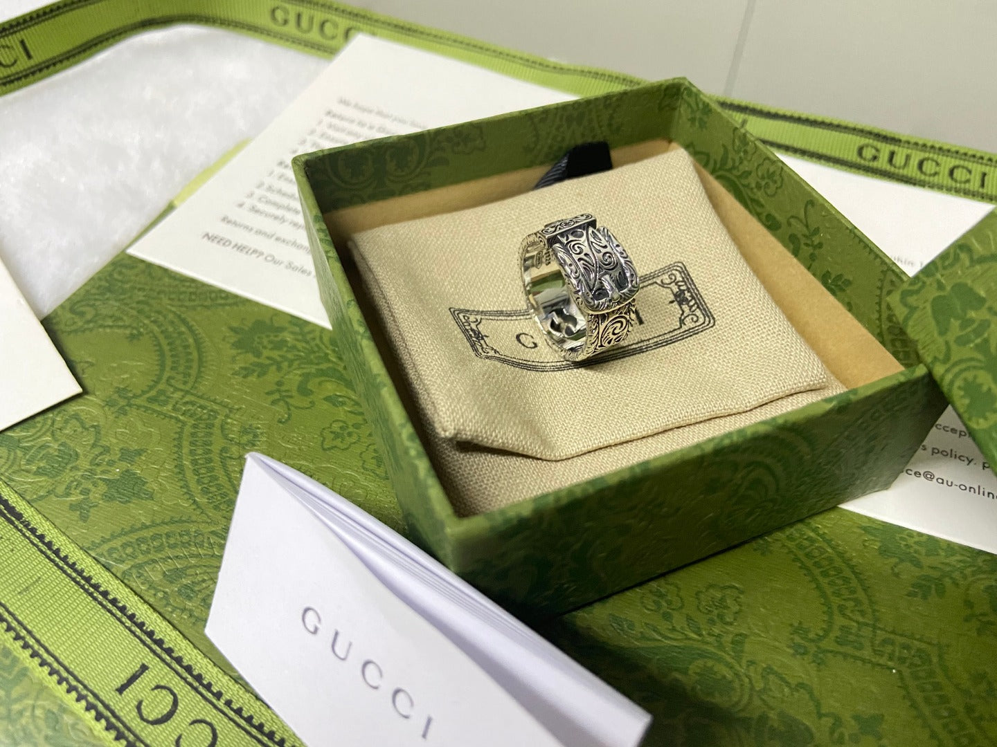 Gucci Garden Gatto Ring