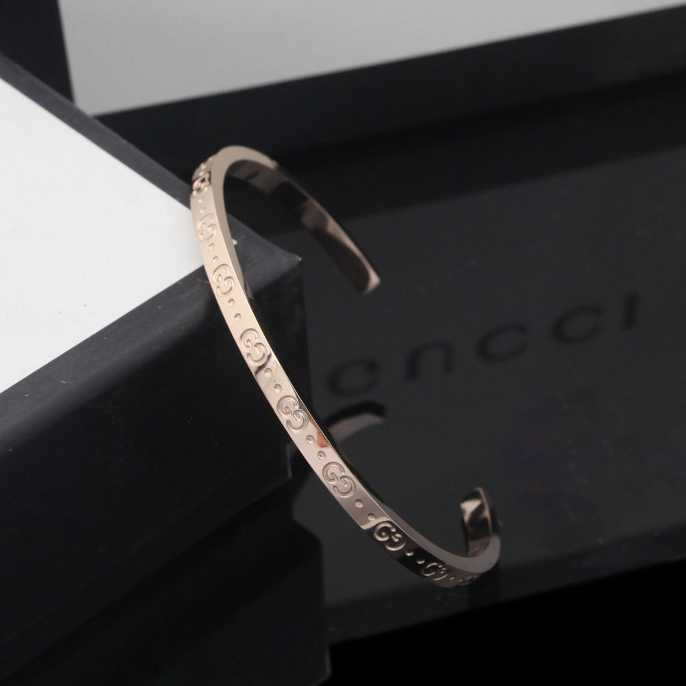 18K Gucci Icon Open Cuff Bracelet