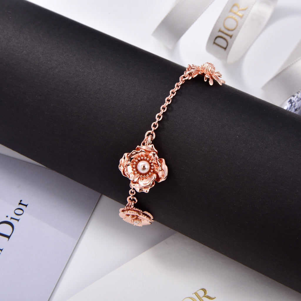 18K Dior D-Millefiori Bracelet
