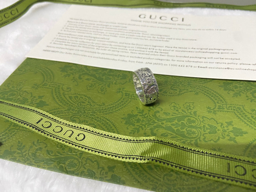 Gucci Feline Head Ring