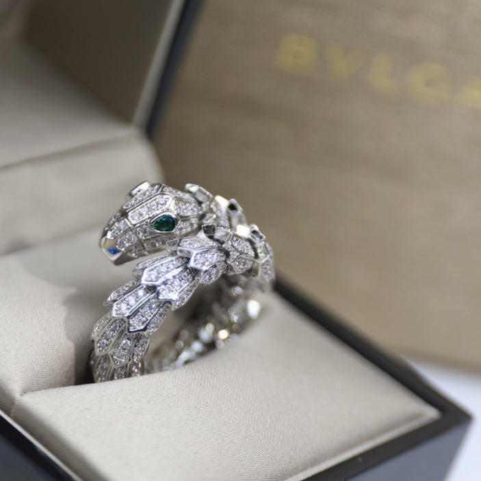 18K BVLGARI BV Serpenti Tubolari Ring