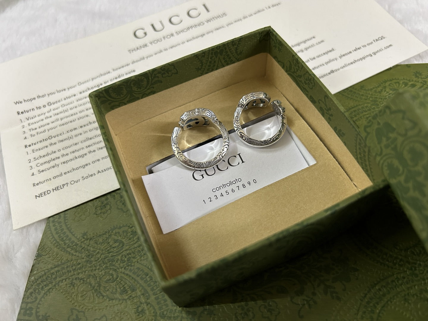 Gucci Marmont Key Open Ring