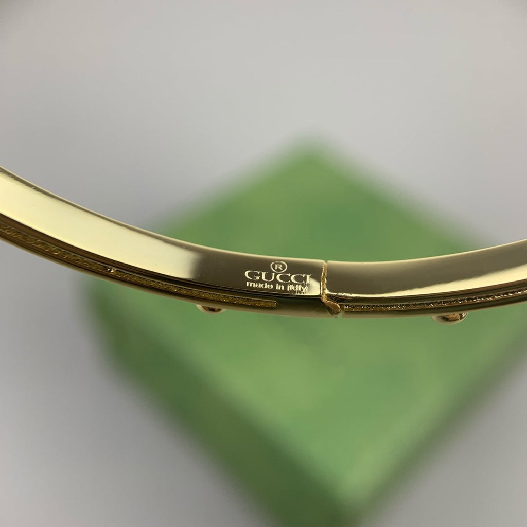 18K Gucci Running G Bracelet