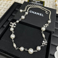 18K Chanel N.5 Choker Diamond Necklace