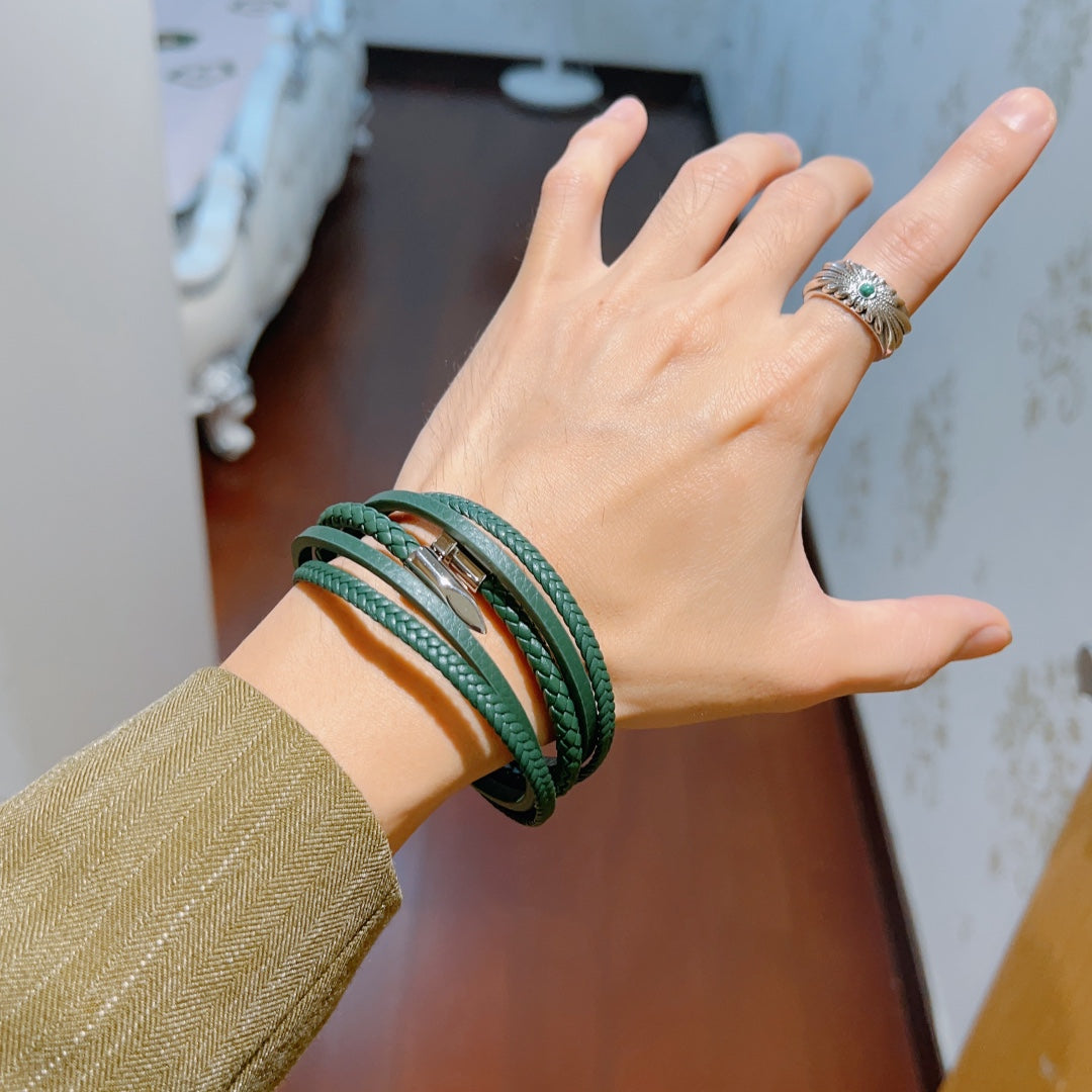 18K Gucci Anger Forrest Green Bracelet