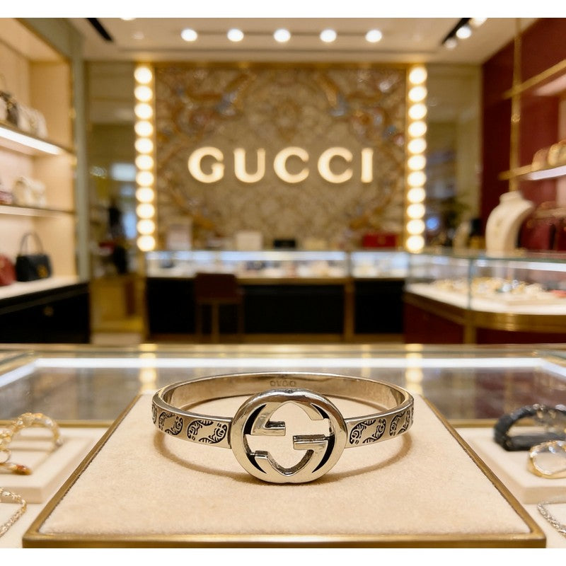 18K Gucci Interlocking G Gold Bracelet