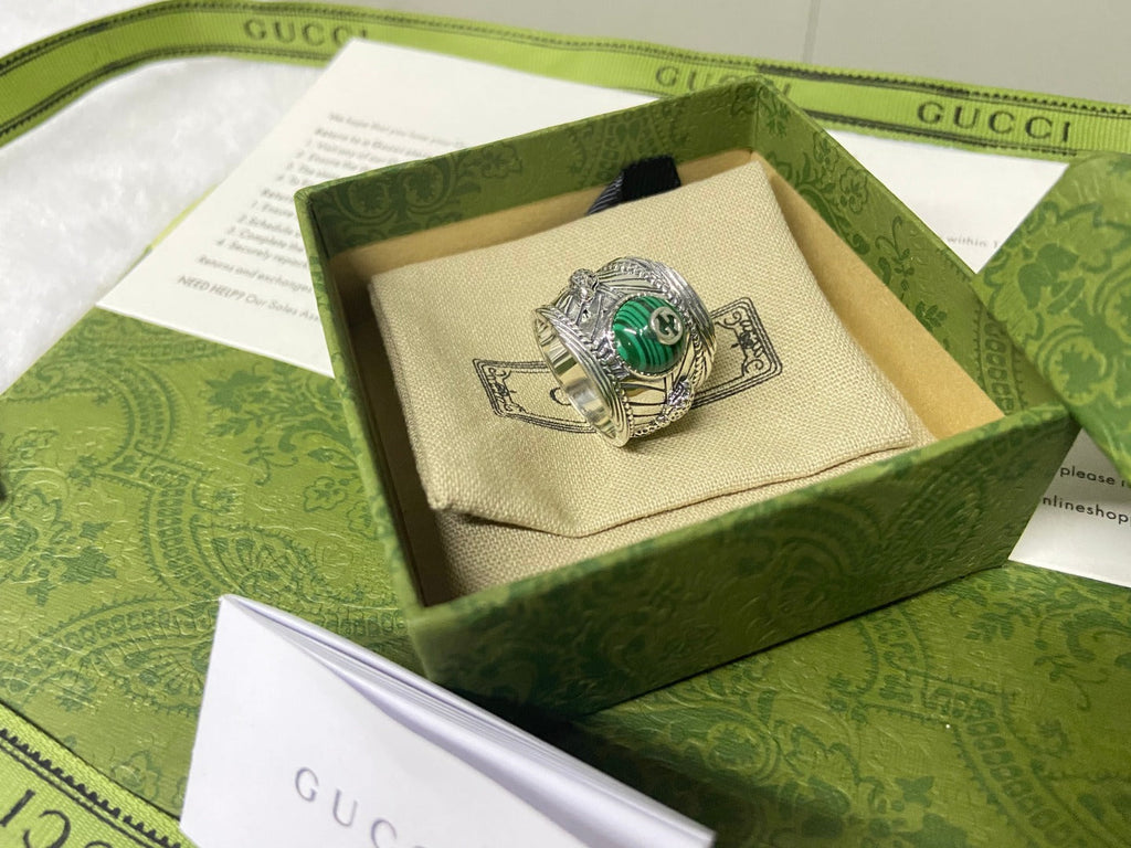 Gucci Garden Snake Interlocking G Ring