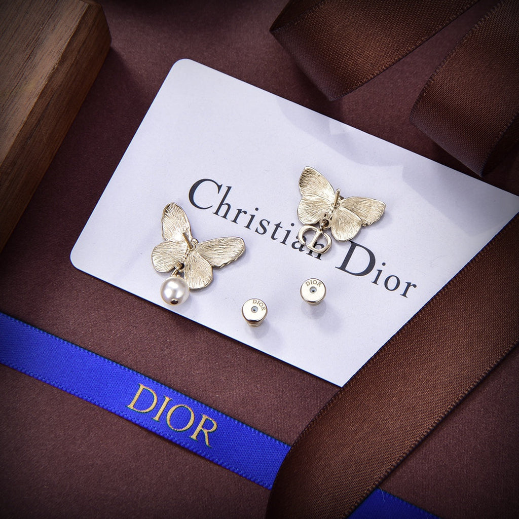 18K Dior M隆搂|tamorphose Earrings