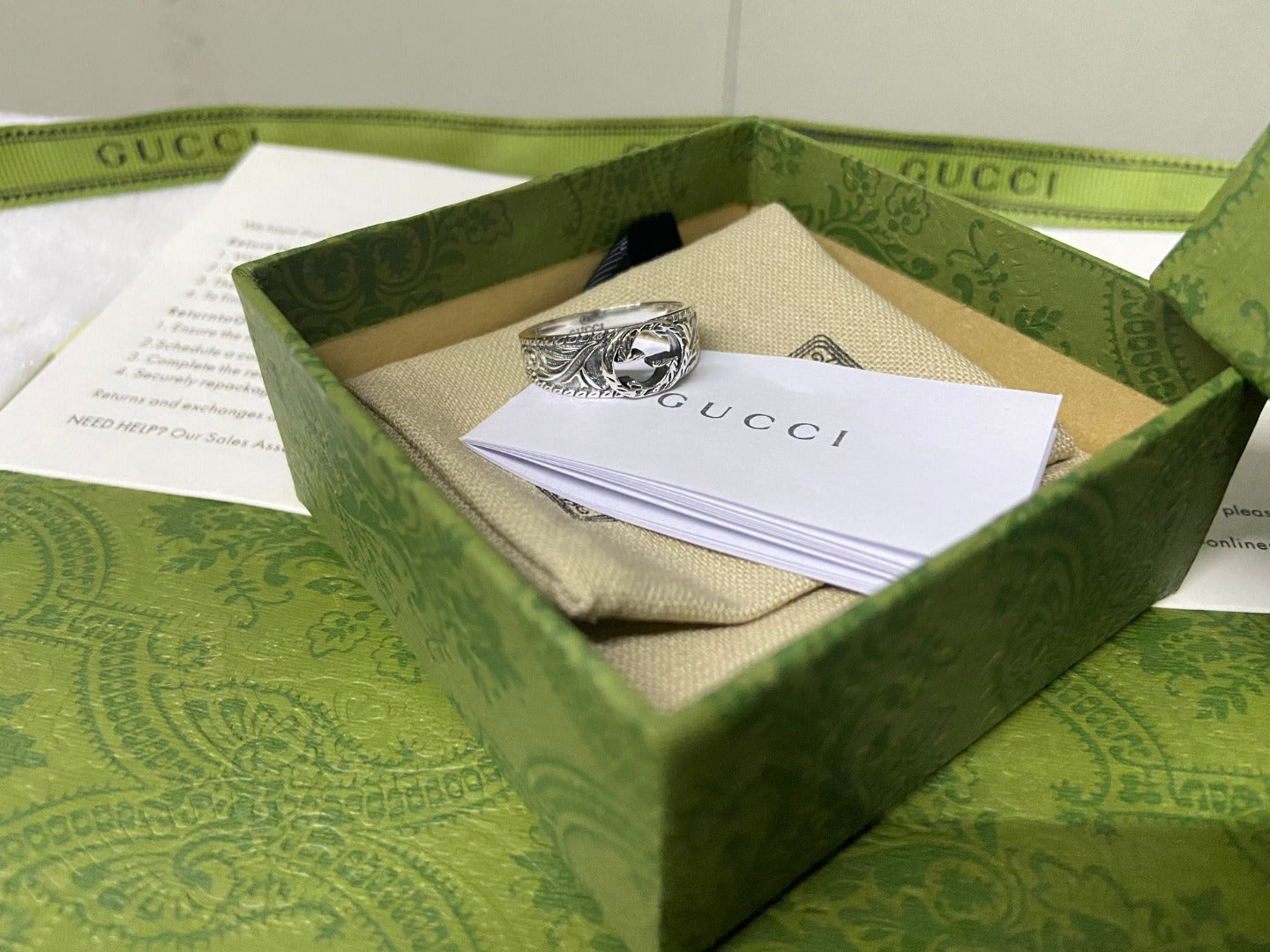 Gucci Interlocking G Ring