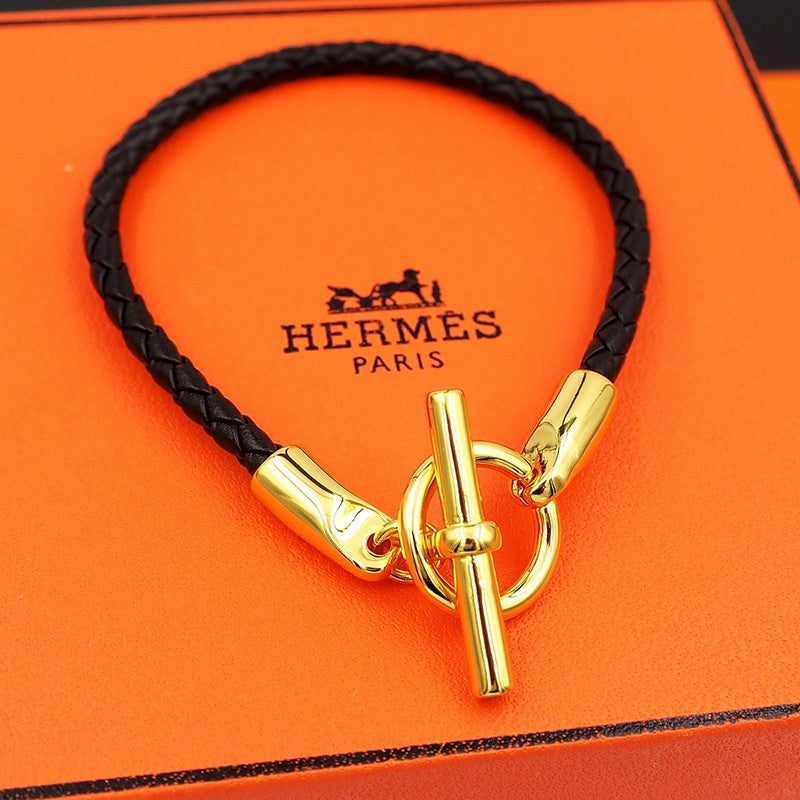 18K Black Glenan Hermes Bracelet