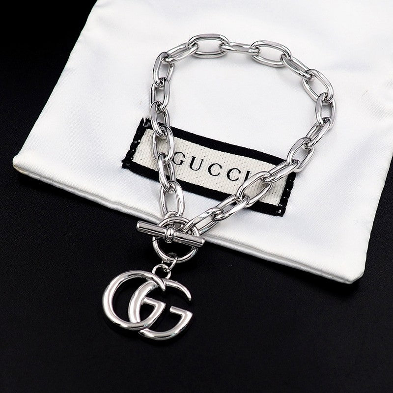 18K Gucci Interlocking G Gold Bracelet